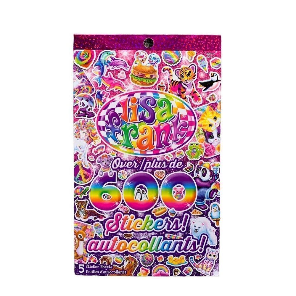 Lisa Frank Sticker Pack 600+